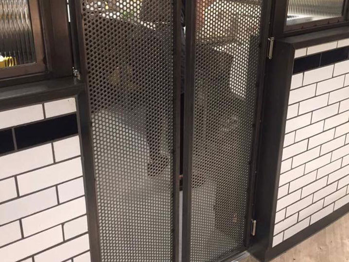 Restaurant Metal Doors